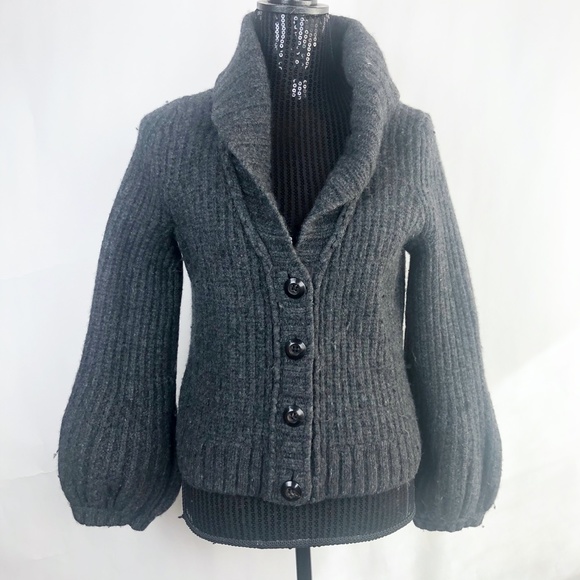 Lucky Brand Cardigan Sz Large Suitable for Framing - Picture 2 of 6